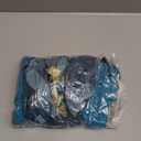 Teal Blue Gold Balloons Double Stuffed Latex Dusty Blue Turquoise Balloon Different Sizes Teal Gold Balloon Garland for Birthday Wedding New Year Anniversary Baby Shower Ocean Party Decor