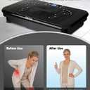 ROTAI Vibration Plate for Lymphatic Drainage & Full Body Workout - Home Exercise Machine for Weight Loss and Muscle Toning for Men & Women, 400 lbs Capacity Fitness Platform