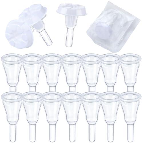 Geiserailie 15 Pack Condom External Catheter Disposable Male External Catheter for Men Incontinence Supplies for Elderly Men, Self Adhering Style(32 mm)