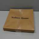 Solino Home Linen Tablecloth 60 x 108 Inch - 100% Pure Linen Light Natural Table Cloth for Rectangle Tables - Athena, Machine Washable Tablecloth for Summer