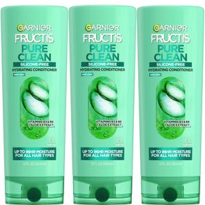 Garnier Fructis Pure Clean Hydrating Conditioner, 12 Fl Oz, 3 Count 