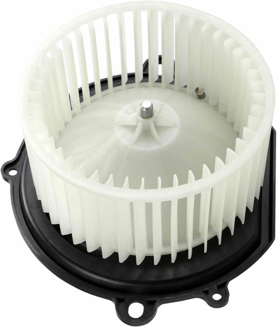 Front AC Heater Blower Motor Fan 700017 1F1Z-19805-AA E8DZ-19834-A Fits for 1996-2007 Ford Taurus /1996-2005 Mercury Sable - Air Conditioning Blower Motor with Fan Cage