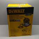 DEWALT 5 Gal Stealthsonic Shop Vacuum Wet and Dry, Ultra-Quiet Stainless Steel Shop Vac, 4 HP Heavy-Duty Vacuum Cleaner with Complete Accessory Kit and 6 Dust Bages for Home, Workshop, Garage, Car