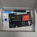 Freenove M.2 NVMe Adapter for Raspberry Pi 5 (with 256GB SSD), M.2 HAT Add-on Board, Solid State Drive, PCIe 2.0/3.0, Tested Speed 800 MB/s