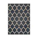 Lahome Moroccan Outdoor Rug 5x7, Easy Jute Blue Washable Rugs for Patio Living Room Outdoor Decor, Geometric Woven Area Rug Non Slip for Backyard, Thin Farmhouse Carpet for Bedroom Dining Room
