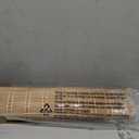 LazBlinds No Drill Cordless Bamboo Roman Shades, 32.5" W × 72" H, Brown