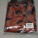 Women Pumpkin Skirt Elastic Waist Layered Mesh Midi Skirt Party Costume, XL