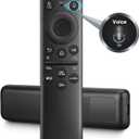 Rechargeable Voice Remote for Samsung Frame Solar Crystal QLED OLED Neo UHD CU8000 DU8000 CU7000 DU7200 Q60C/ D Q70C/ D Q80C/ D QN85C/ D QN90C Magic 4K 8K Smart TV Remotes Control Replacement BN59-01432A