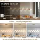 Gold Linear Chandelier Mid Century Modern Linear Chandelier with 22 Lights White Glass Globe, Large Long Sputnik Pendant Light for Dining Room, Living Room, Kitchen Island, Dia 70 Inch