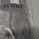 Prettywear Women Long Sleeve Henley Shirts V Neck Button Tight Slim Fitted Top Going Out Tees 2025 Trendy Spring Fall (Large, Grey Blue)