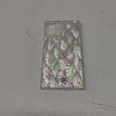 Cocomii - Rectangle Case Compatible with iPhone 16 Plus - Compatible with MagSafe, Real Mother of Pearl, Opalescent Seashell, Glossy, Magnetic Phone Case for iPhone 16 Plus 6.7 inch, Iridescent