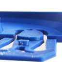 Racetrack Connectors Compatible with Hot Wheels, 90 Degree Banked Turn, 4 Packs, Upgrade Edition (Blue)
