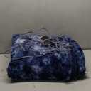 Westinghouse Electric Blanket Full, Faux Fur Heated Blanket with 10 Heating Levels & 1-12 Hours Auto Off, Soft Cozy Sherpa Heated Blanket Washable Blanket (80" x 84" Full Size, Indigo)