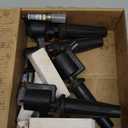 Ignition Coil Pack Spark Plugs Combo fit for 2.0 2.3 Ford Escape Focus Transit Connect 2004 2005 2006 2007 2008 2009 2010 2011, 04 05 Mazda 3 6 Tribute Mercury Mariner, FD505 DG504, 4pcs