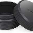 Rinfit Silicone Box for Silicone Rings - 30 Ring Capacity, Travel Organizer for Rings - Compact & Stylish Storage Solution - Black