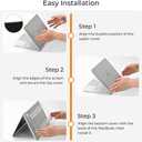 EooCoo for MacBook Neo Case 13 inch 2026 Model A3404 with A18 Pro Chip, Scratch Resistant Protective Hard Shell Case & Keyboard Cover & Screen Film & Type C, Crystal Clear