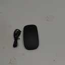 cimetech Rechargeable USB C Mouse, Type C Wireless Mice for MacBook Air, USB-A & Type-C Receiver, Portable Lightweight Optical Design, Quiet Click, for Computer PC Laptop (C-Charging Port) - Black