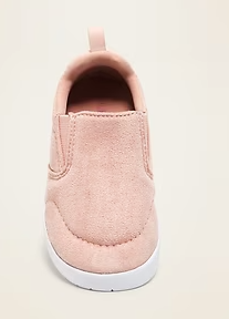 BOBS Women's Slip on Shoes Canvas Sneakers Loafers Non Slip Shoes Low Top Casual Shoes pink 7.5