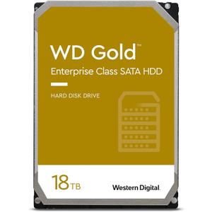 Western Digital 18TB WD Gold Enterprise Class Internal Hard Drive - 7200 RPM Class, SATA 6 Gb/s, 512 MB Cache, 3.5" - WD181KRYZ