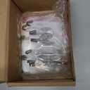 Heavy Duty Adhesive Wall Hooks - Strong & Transparent, Hold up to 22lb, Waterproof & Reusable, Ideal for Kitchen, Bathroom, and Office (20 Pack)