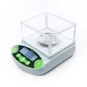 U.S. Solid 500gx0.001g Lab Analytical Balance 1mg Digital Precision Lab Scale Electronic Scientific Weighing Jewelry Scales w/Windshield