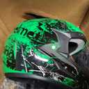 Yesmotor Youth Kids Motocross Helmet Full Face Motorcycle Dirt Bike Off-Road Mountain Bike BMX MX ATV Helmet with(Gloves Goggles Mask) 4Pcs Set - DOT Approved (Green, M)