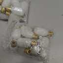 Honoson 30 Pieces Christmas Village Light Bulbs 6 W Replacement Bulbs, E12 Candelabra Base T20 Bulb Accessory for Villages Houses Dept 56, Christmas Tree