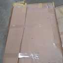 GarveeHome Gold Bar Carts with 4-Tiers Storage ShelvesMobile Bar Seving Carts On Wheels with Rack and Glass Holder for Kitchen, Dining Room, Living Room-Gold+White