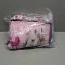 Horse Gifts for Girls Throw Blanket, Just a Girl Who Loves Horses Design Soft Cozy Comfy Flannel Blanket, Animal Lover Gift for Women Kids Friends, Purple (50" x 60")