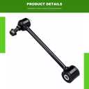 SCITOO 10pcs Suspension Kit For 2007-2017 For Jeep Wrangler w/Suspension Parts Lower Upper Ball Joint Sway Bar Link Inner Outer Tie Rod End