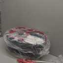 Simpli-Magic 79349 Spin Mop Cleaning System with 3 Microfiber Mop Heads, Red/GRAY,Red/Black