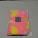 Dog Raincoat, Adjustable Rain Jacket with Hooded Double Layer for Large Dogs Puppies, Lightweight Waterproof Rain Coat Poncho with Reflective Stripe Duck Pink, Large