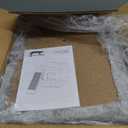 SYANDLVY Small Cat Tree for Indoor Cats, Cat Tower with Scratching Post, Modern Activity House for Large Cats, Condo with Board, Kittens Cave (Light Grey)