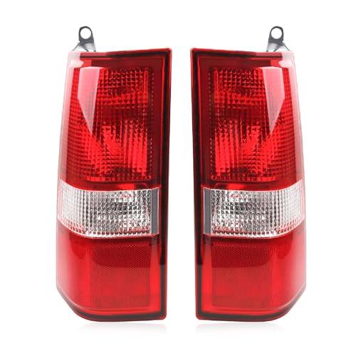 CONLLCON Tail lights Assembly OE Style Compatible with 2003-2014 Chevy Express 1500 2003-2023 GMC Savana Chevrolet Express 2500 3500 Taillights Replacement for ‎84216114 23338319 84639024 23338320
