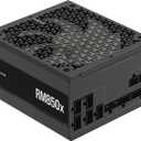 CORSAIR RM850x ATX 3.1 PCIe 5.1 Ready Fully Modular 850W Power Supply Low-Noise, Cybenetics Gold Efficiency, Native 12V-2x6 Connector Black