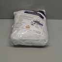 All-in-One Quiet Water Resistant Zip-Up Mattress Protector to Help Protect Against Irritants, Queen, White (FRE146XXWHIT03)