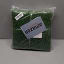 Aodaer 12 Pack Artificial Grass Mat 12 x 12 Inch Fake Grass Square Mat Synthetic Turf Patch Tiles with Drainage Hole Grass Rug for DIY Grass Decoration Balcony Patio Chicken Nesting, Grass Green