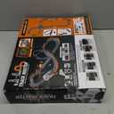 Slot Car Race Track Sets with 4 Slot Cars, Electric Race Car Track Include Slope Circular Overpass Track, Dual Racing Game Featuring Flash Bridge and Pendulum, Gifts Toys for Boys Kids Age 6 7 8-12