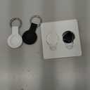 Air Tracker Tags-2 Pack Compatible with Apple Find My (iOS Only) Bluetooth Tracker, Smart Keys Finder and Item Locator with Waterproof Case for Wallet Luggage Backpack (Android Need Download App)