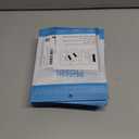 6 x Melsan 1x4 inch Hook and Loop Strips with Adhesive - 15 Sets, Strong Back Adhesive Fasten Mounting Tape for Home or Office Use - Instead of Holes and Screws, Black