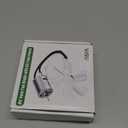 6" Replacement White RV Vent Fan Blade with 12V D-Shaft Motor, Compatible with Heng's, Elixir, Ventline, Jensen
