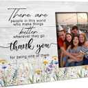 Thank You Gifts Picture Frame, Best Friend Photo Frame, Thank You Appreciation Gifts for Coworkers Friends, There are People In This World Gift, Friendship for Women Friends, Photo Frame 4x6