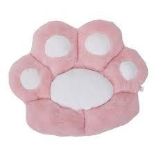 Seat Cushion Chair Pads Cat Paw Claw Shaped Chair Cushions Soft Comfort Warm Fluffy Plush Lazy Sofa Office Seat Pillow 