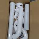 Bathroom Sink Drain Kit,for Most 1-1/4 Bathroom & Kitchen Sink Drain Repair,1-1/4 P Trap or S Trap Sink Plumbing Kit,Sink Pipe Replacement Parts