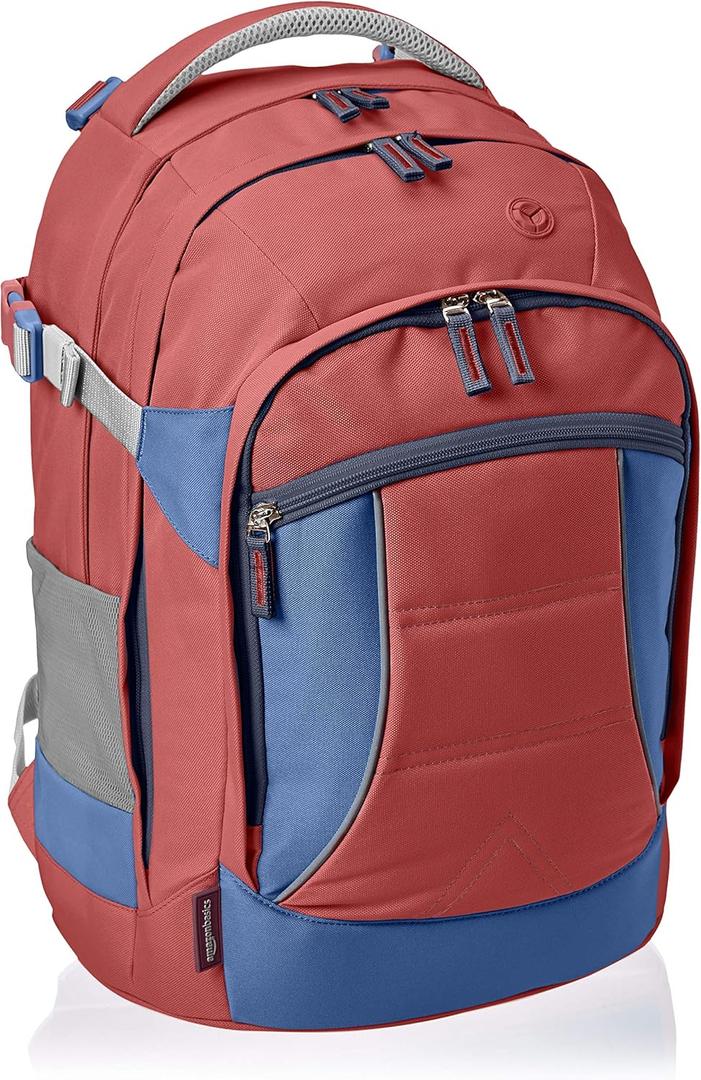Ergonomic Backpack, Maroon
