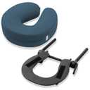Saloniture Adjustable Massage Table Face Cradle and Pillow 3" Foam - Blue