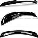 Rear Spoiler Compatible with 2022-2025 Honda Civic, Pro Duckbill Spoiler Fits for 22-25 Sedan, Exterior High Kick Trunk Tail Deck Lid Wing Lip (Glossy Black)