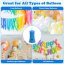AXHJ Balloon Pump Electric Air Pumps for Long Balloons, Electric Air Balloon Pump, Balloon Inflator for Foil Twisty Animal Balloons in Birthday Party for Decorations
