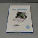 Keyboard Case for iPad 11th 10th Generation - iPad 10th Generation Case with Detachable Wireless Keyboard - Smart Folio Cover with Pencil Holder for 11-inch A16 2025 10.9-inch 2022, Blue