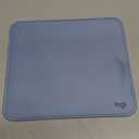 Logitech Mouse Pad - Studio Series, Computer Mouse Mat with Anti-Slip Rubber Base, Easy Gliding, Spill-Resistant Surface, Durable Materials, Portable, in a Fresh Modern Design, Blue Grey